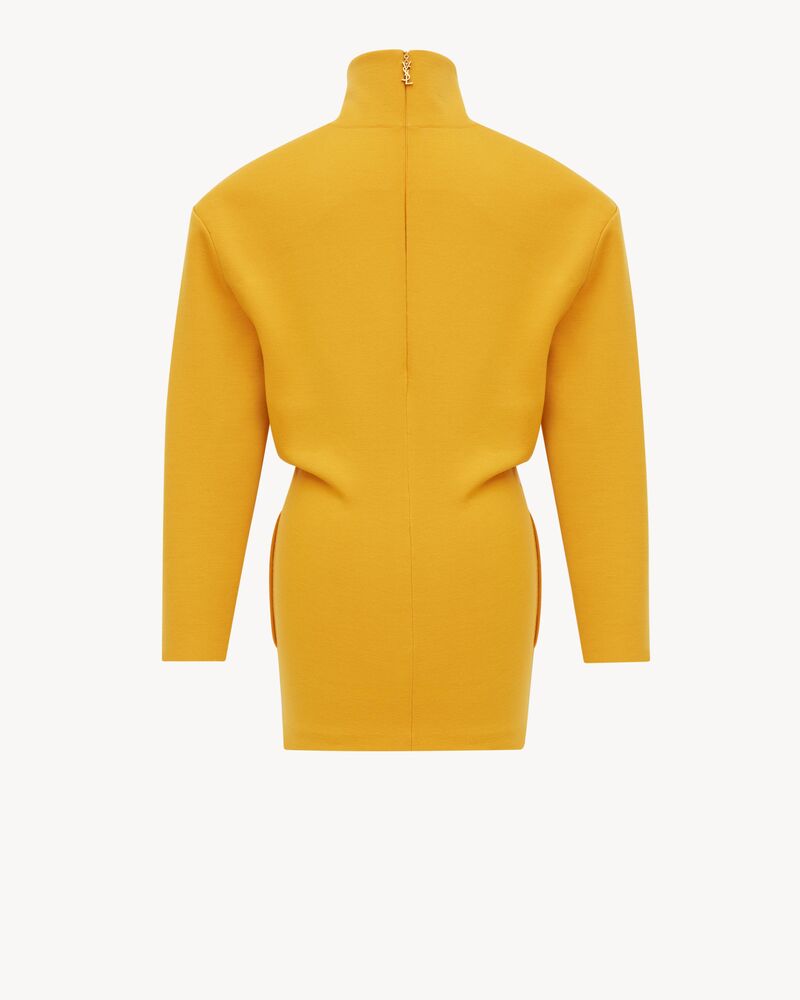 双面针织方正版型连衣裙