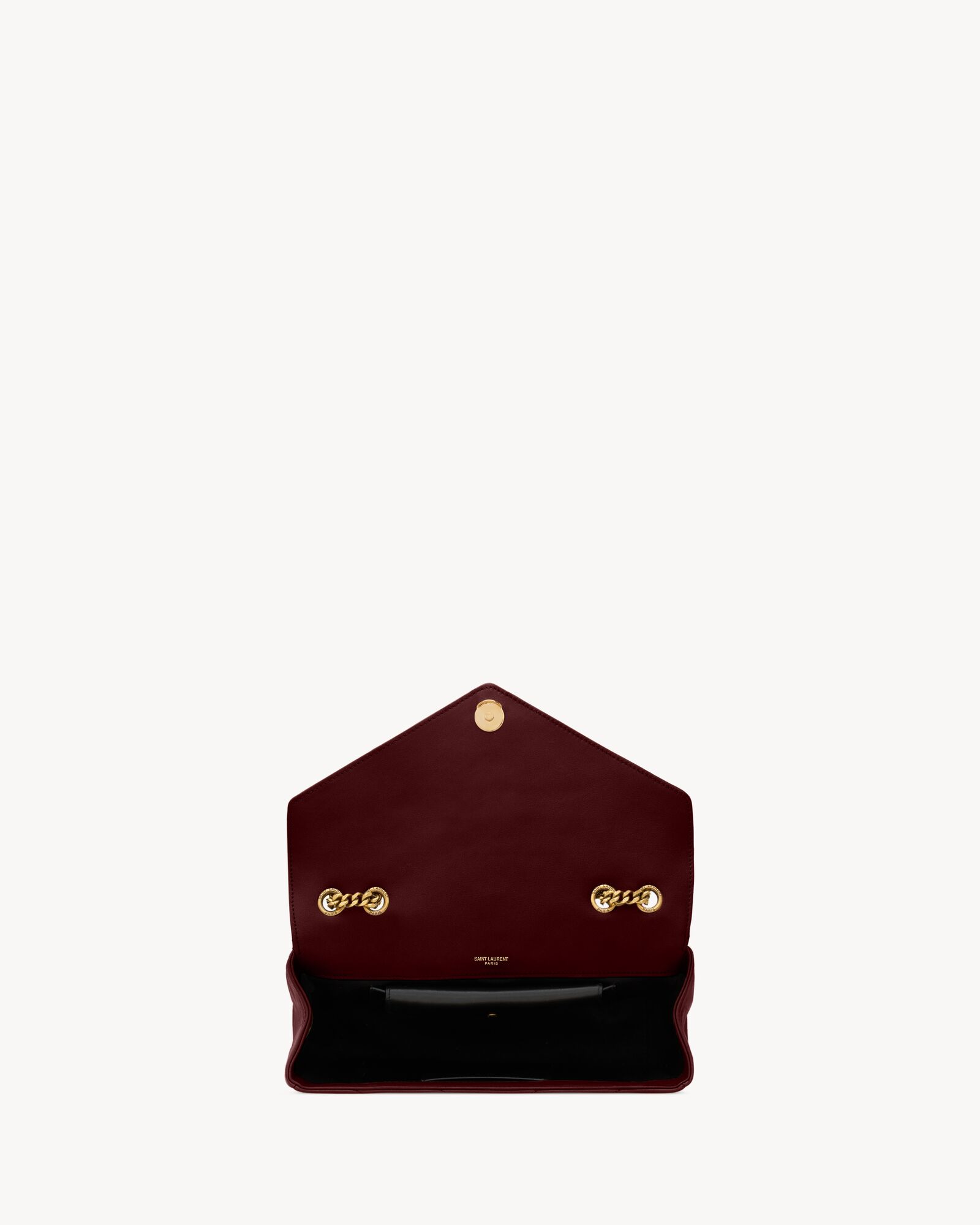LOULOU中号绗缝小羊皮手袋