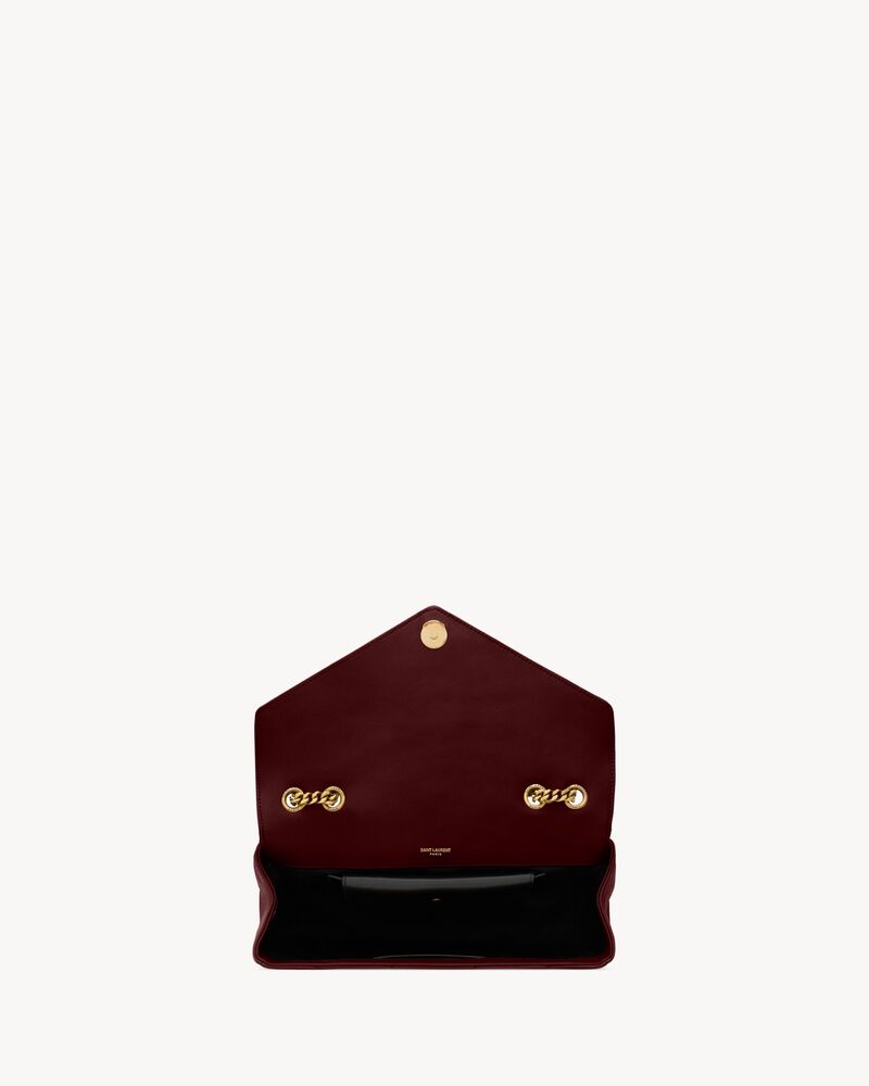 LOULOU中号绗缝小羊皮手袋