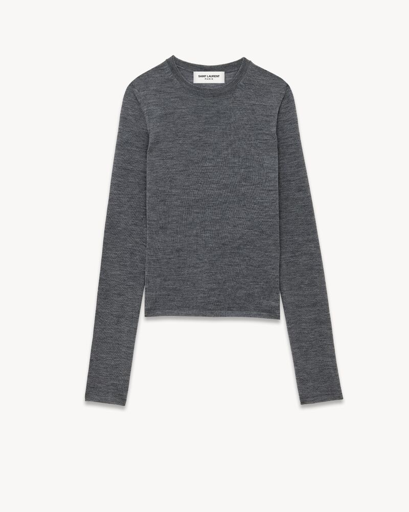 山羊绒、羊毛和桑蚕丝毛衫