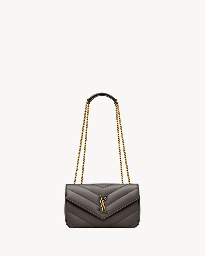 LOULOU小号绗缝小羊皮手袋