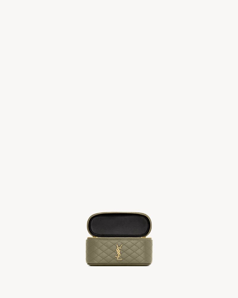 GABY VANITY BAG 小羊皮肩带手拿包