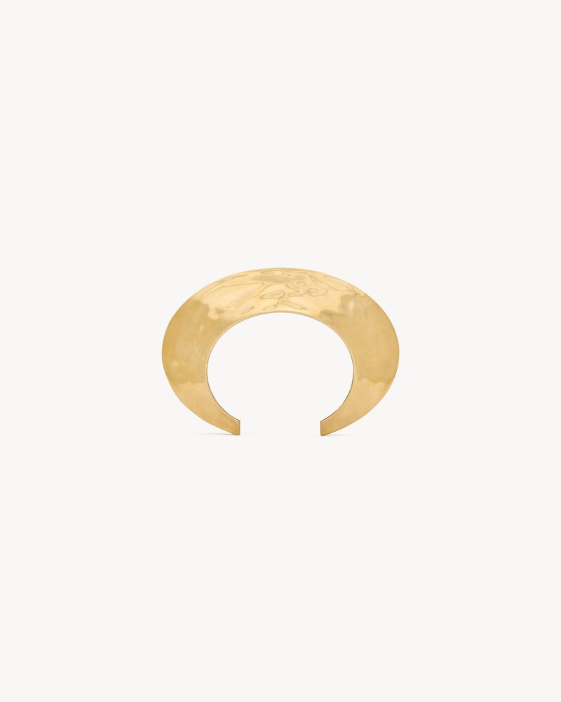 高圆拱金属手镯