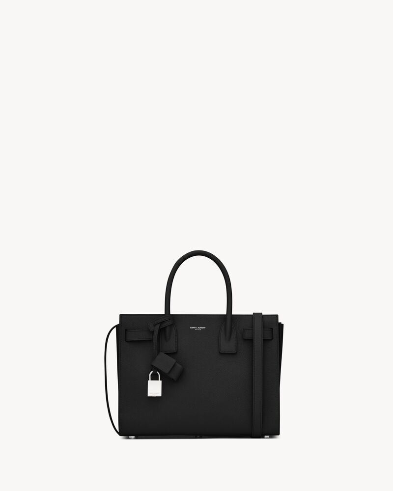 SAC DE JOUR BABY粒面皮革手袋