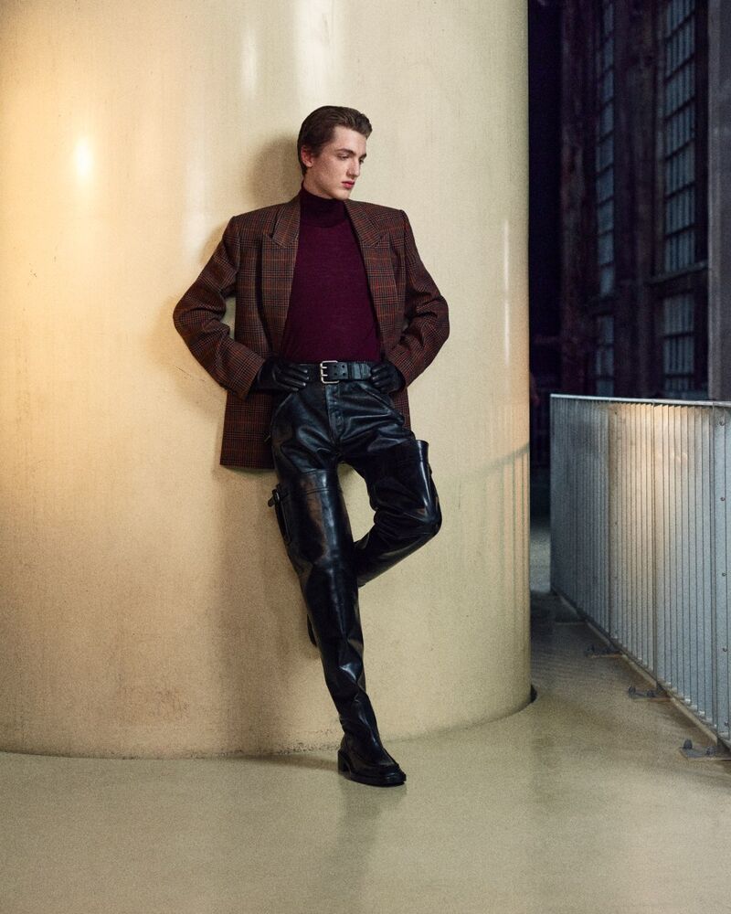 威尔士亲王羊毛夹克