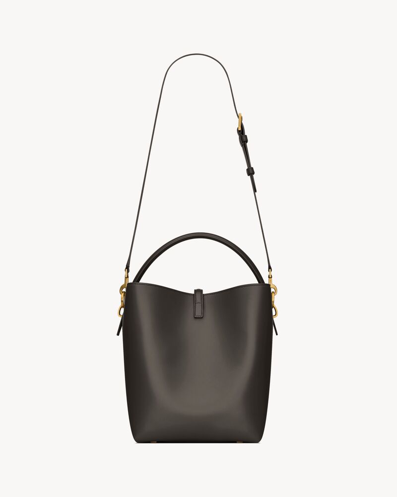 LE 37亮面皮革手袋