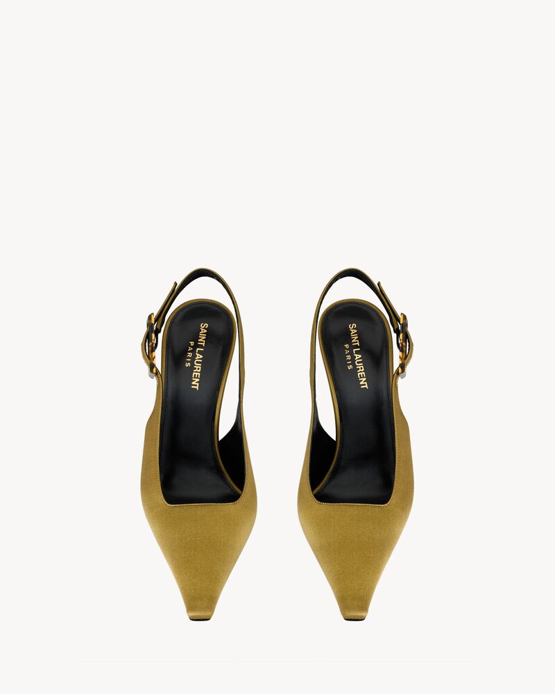 CLIMAX绉缎露跟高跟鞋