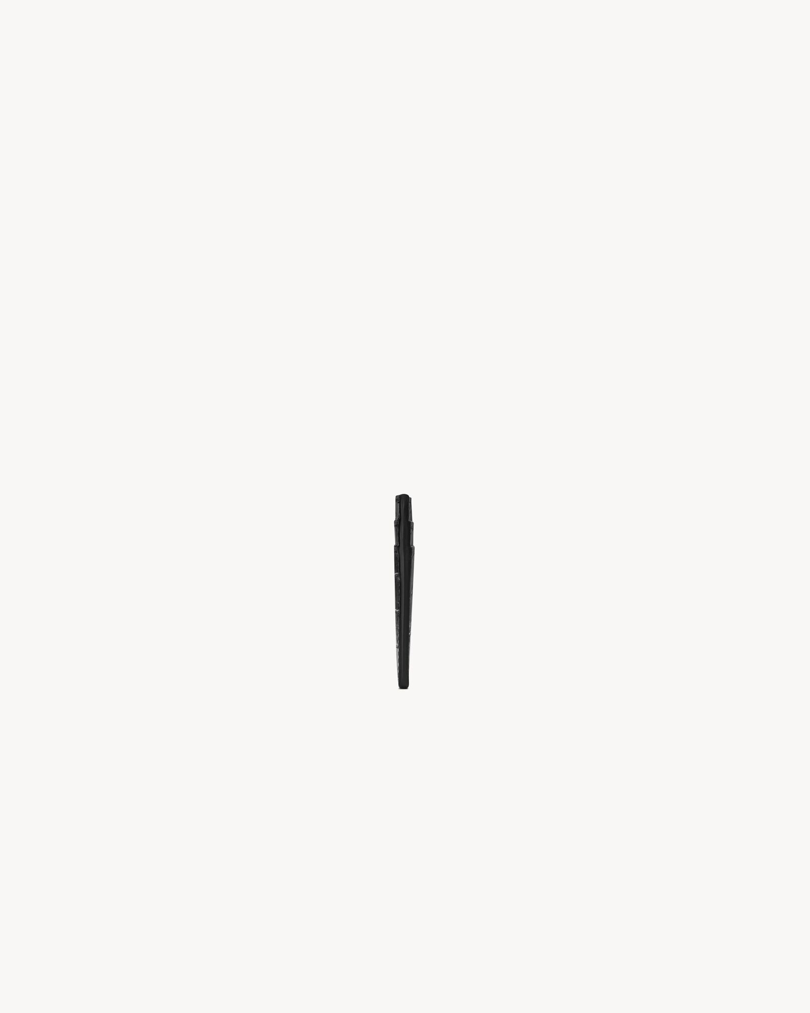 TINY CASSANDRE鳄鱼纹压印皮革卡包