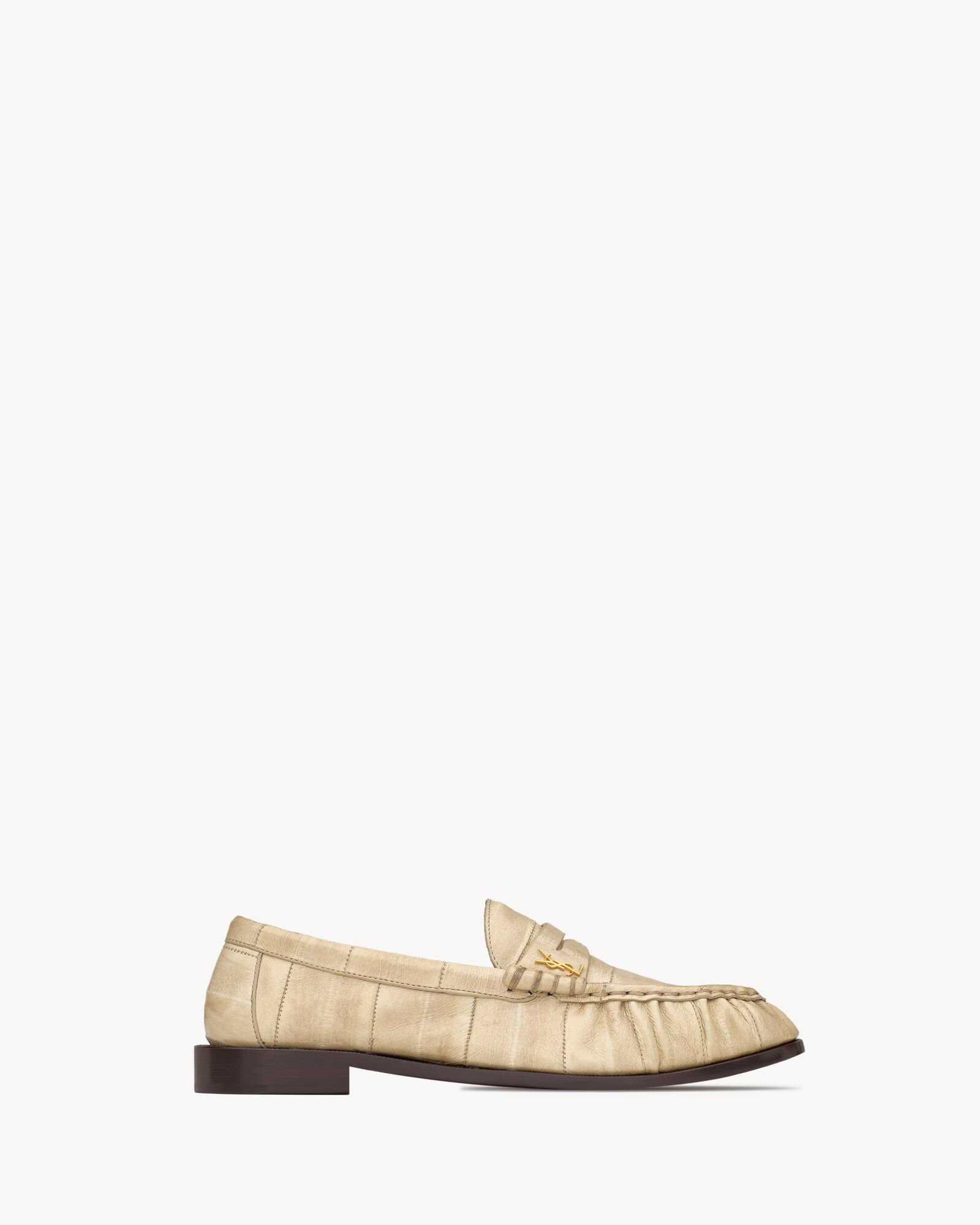 勇气象牙/柔象牙LE LOAFER SUPPLE鳗鱼皮革乐福鞋