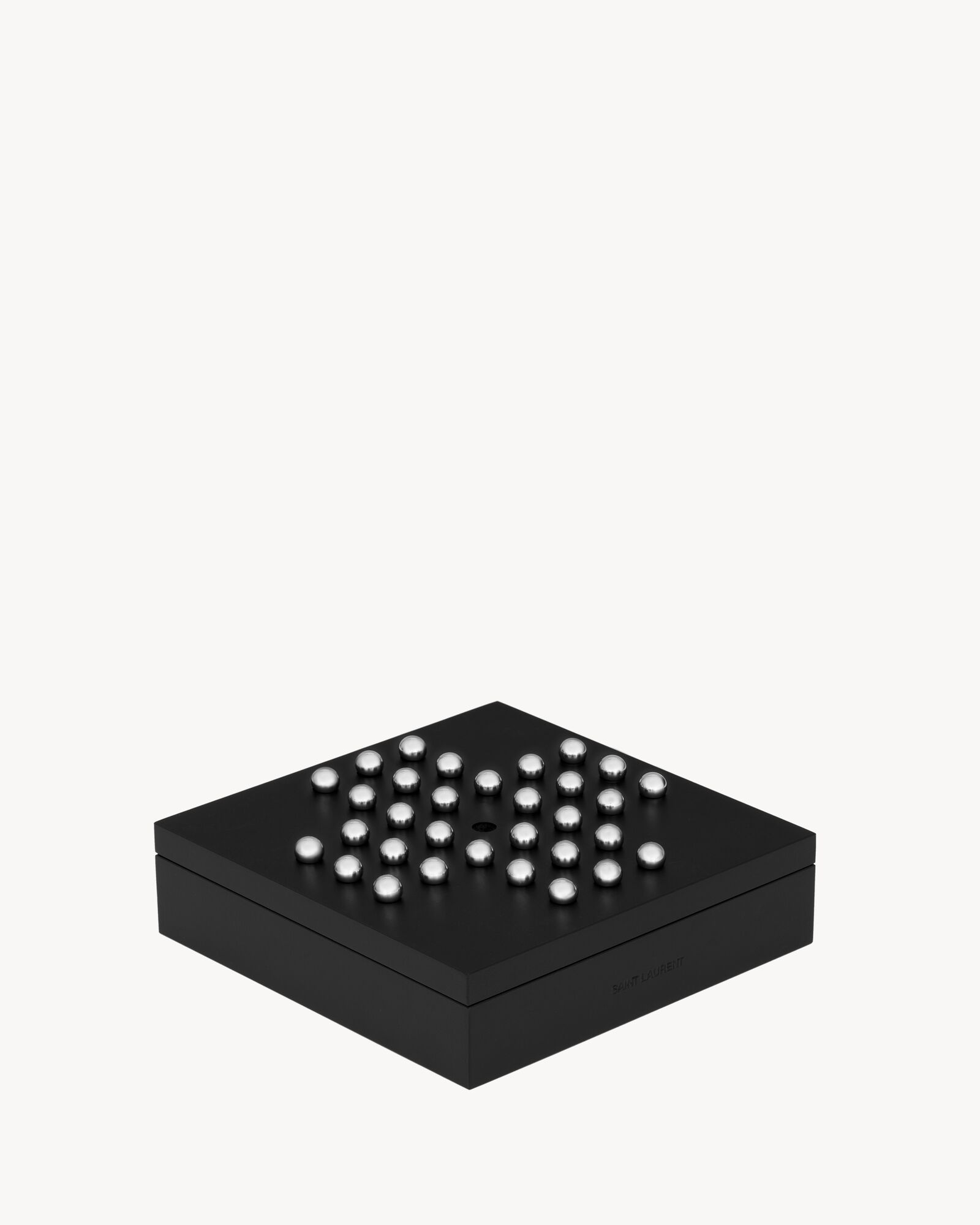 黑色/银色HERVET MANUFACTURIER木质单人跳棋