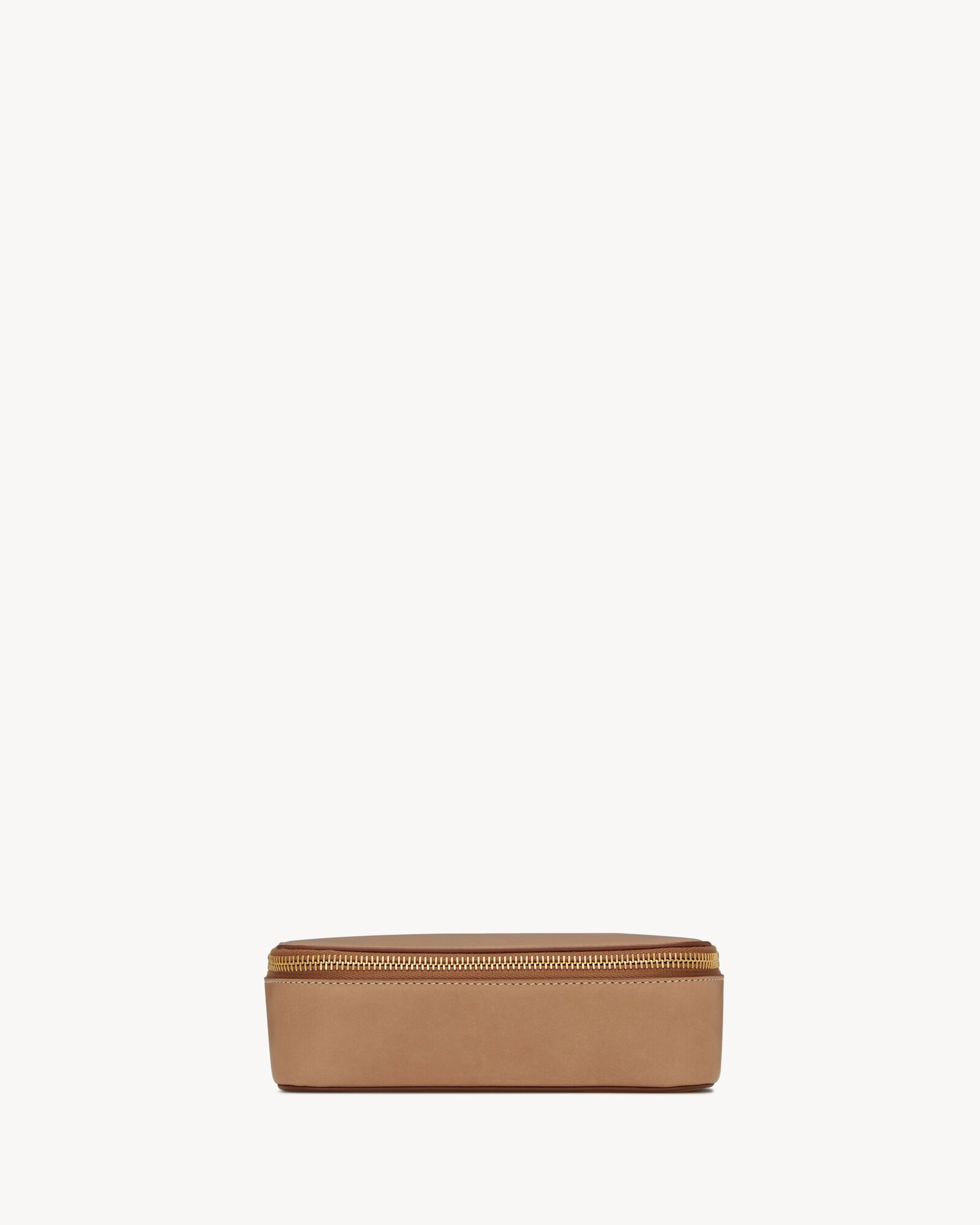 复古金棕色皮革珠宝盒