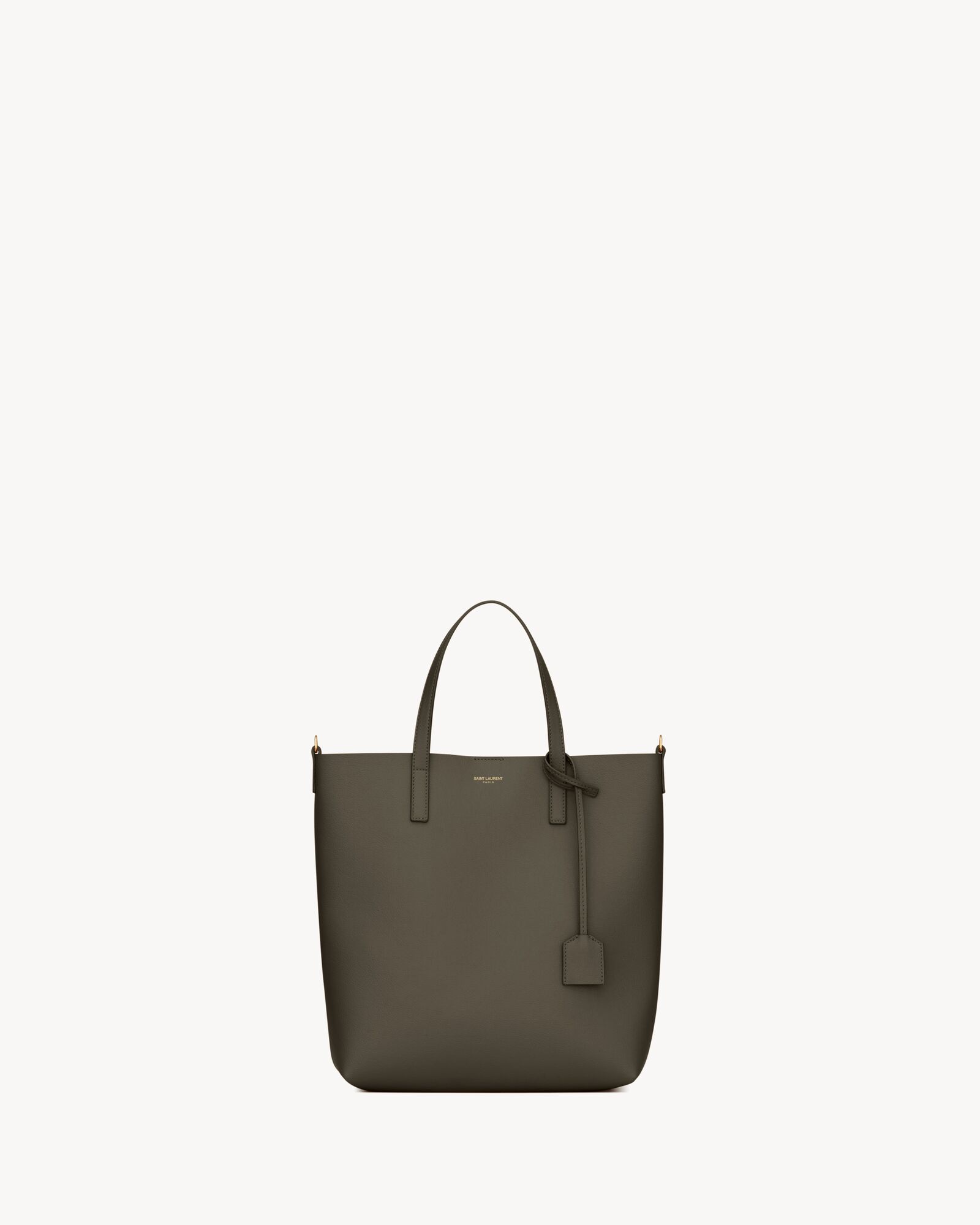 SHOPPING SAINT LAURENT 迷你皮革手袋竖款