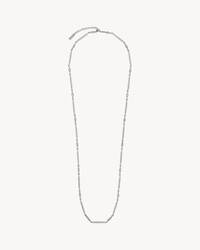 仿水晶条金属项链