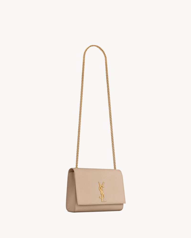 KATE中号粒面皮革手袋