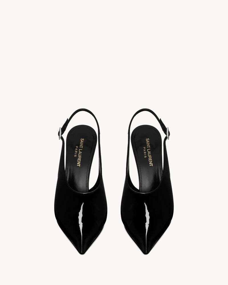 NICO漆皮露跟高跟鞋