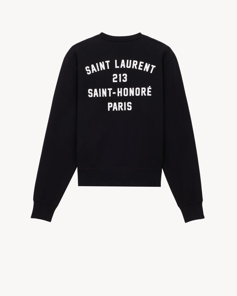 SAINT LAURENT圣罗兰中国官方网站 SAINT LAURENT巴黎地址卫衣