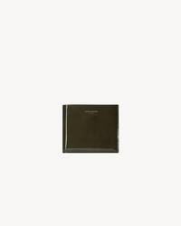 SAINT LAURENT PARIS漆皮横款钱包