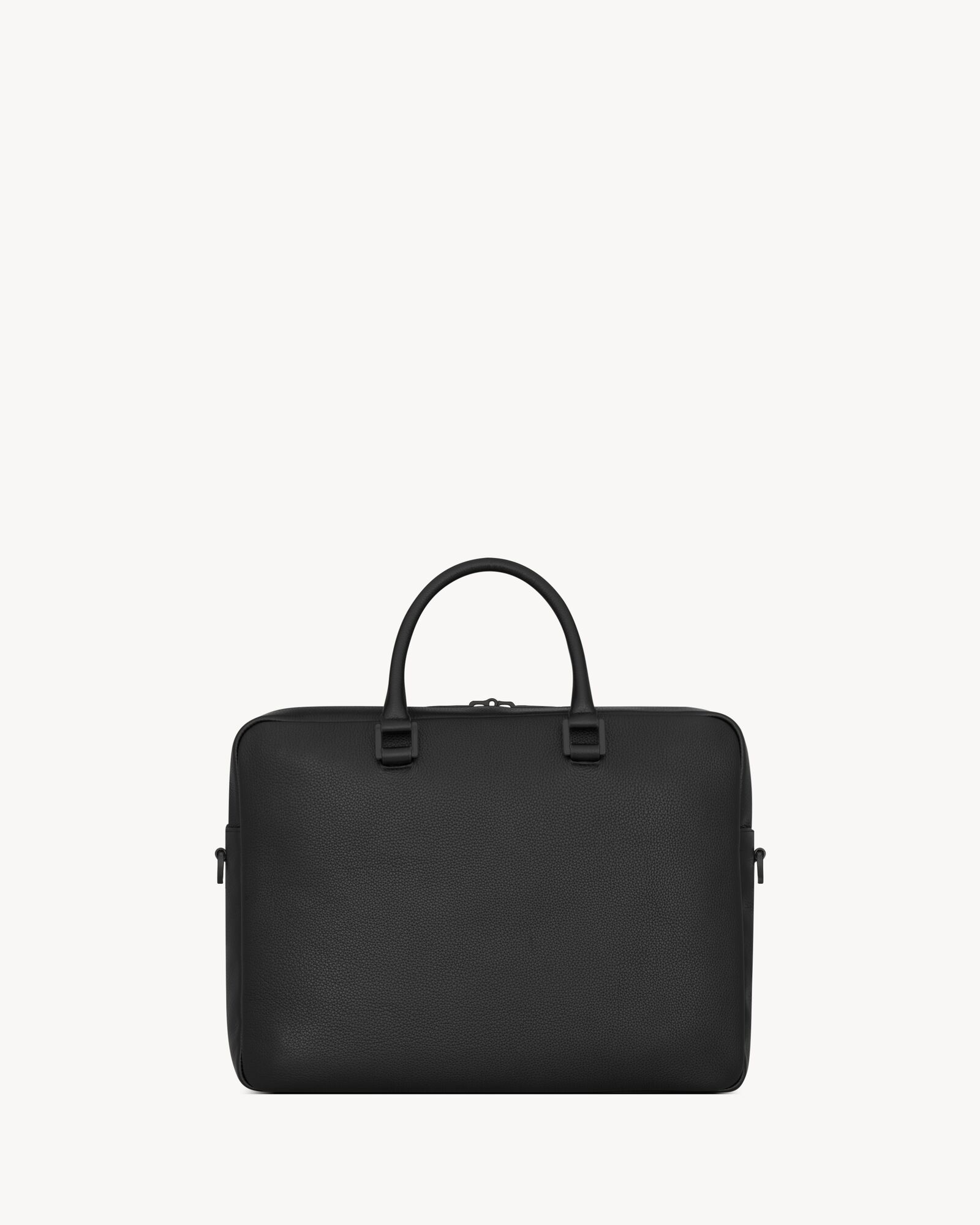 sac de jour粒面皮革公文包