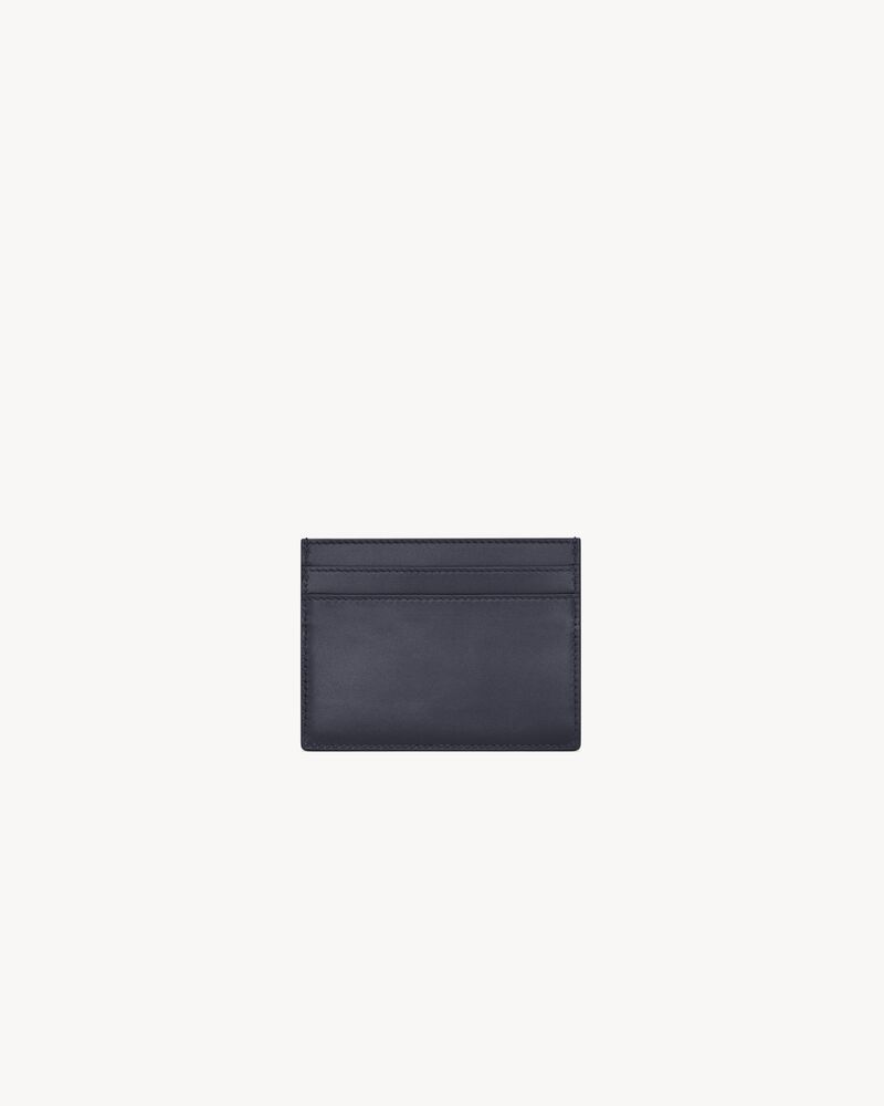 SAINT LAURENT PARIS光滑皮革卡包