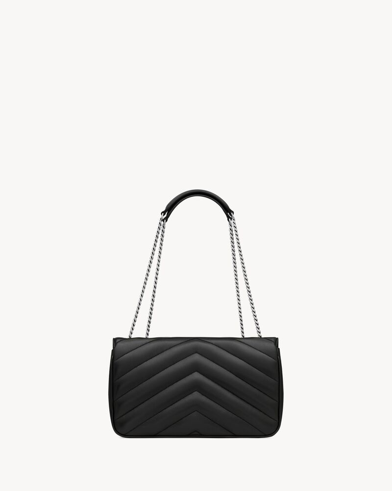 LOULOU中号绗缝小羊皮手袋