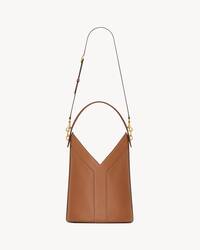 Y皮革手提水桶包