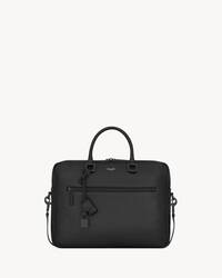 sac de jour粒面皮革公文包