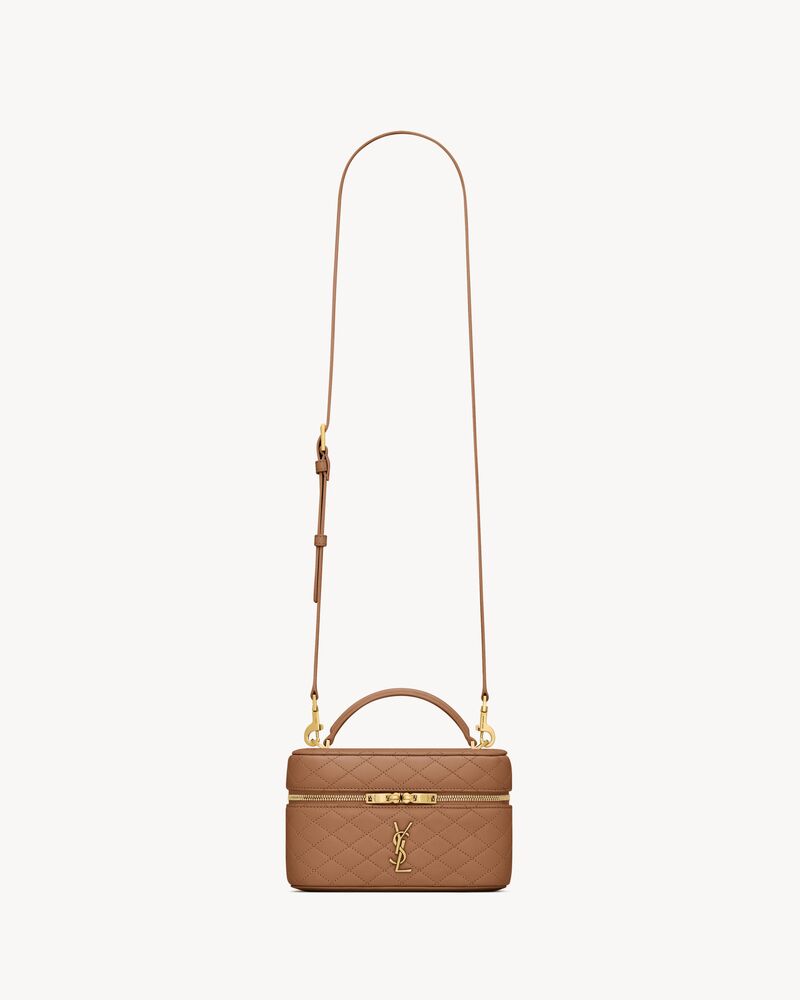 GABY VANITY BAG 小羊皮肩带手拿包