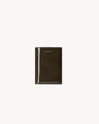 SAINT LAURENT PARIS漆皮信用卡包