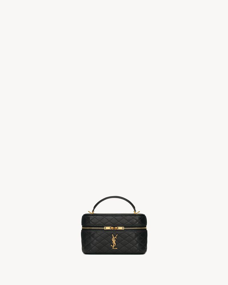 GABY VANITY BAG 小羊皮肩带手拿包