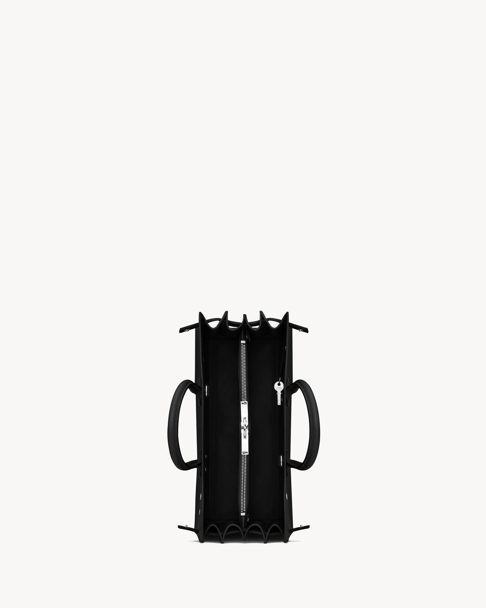 SAC DE JOUR小号粒面皮革手袋