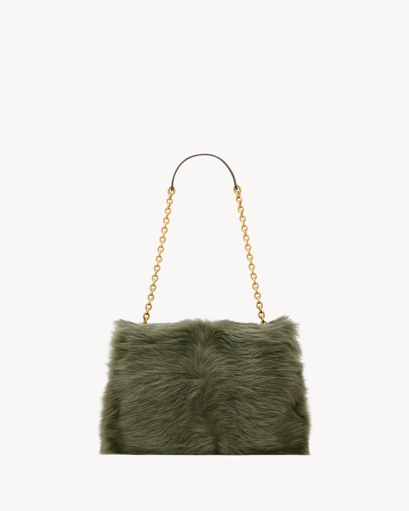 JAMIE 4.3中号羊毛皮手袋