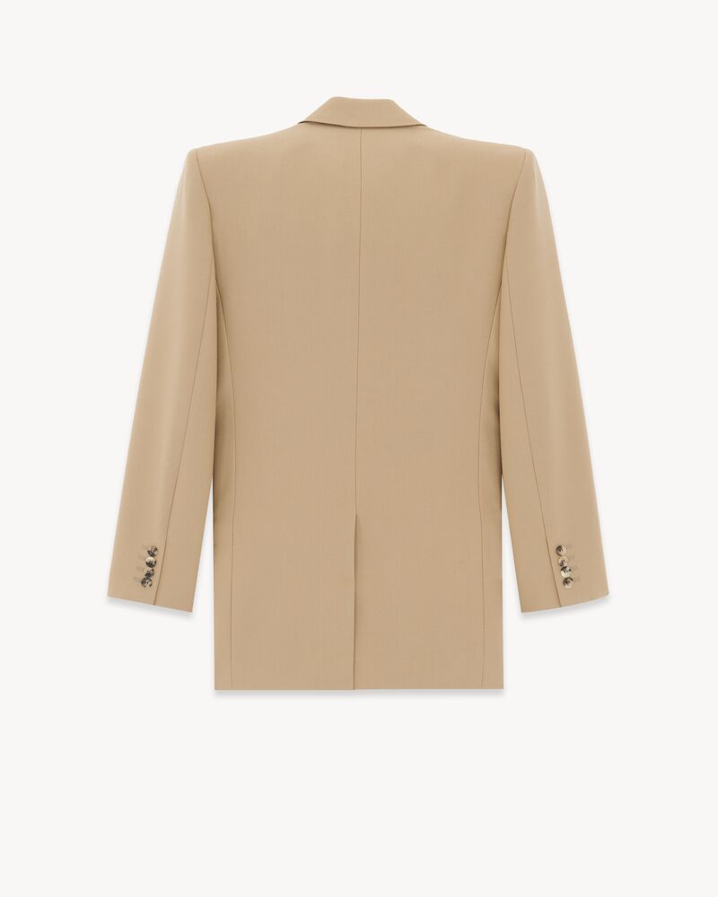 羊毛华达呢外套