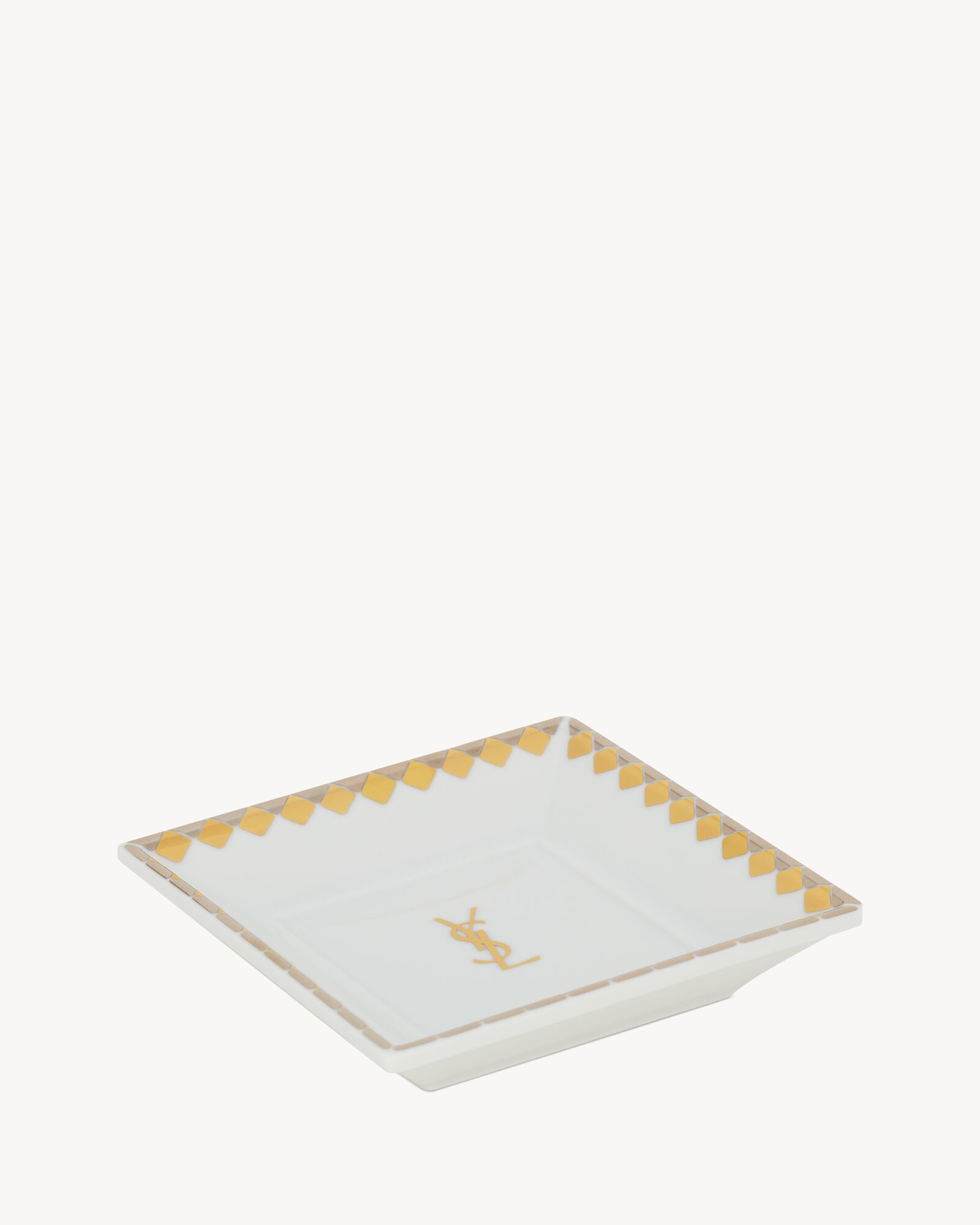 白色MENARA陶瓷杂物托盘