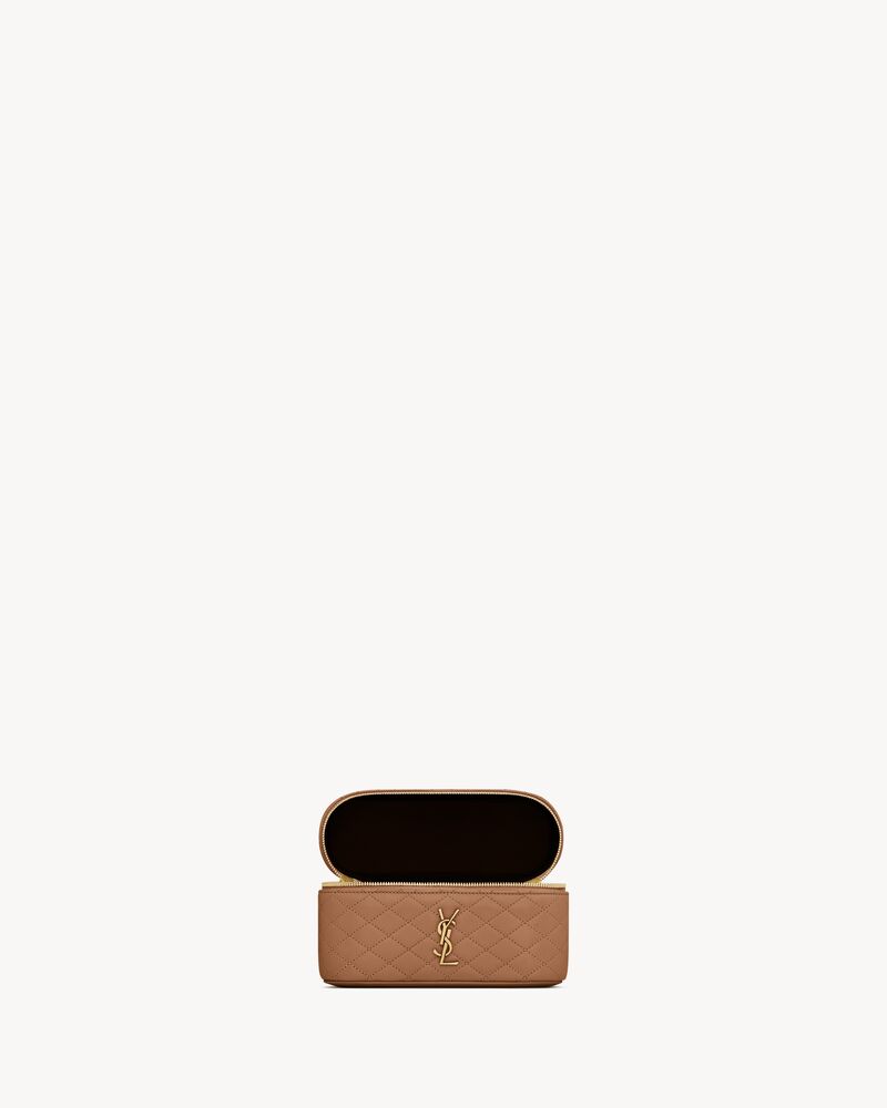 GABY VANITY BAG 小羊皮肩带手拿包