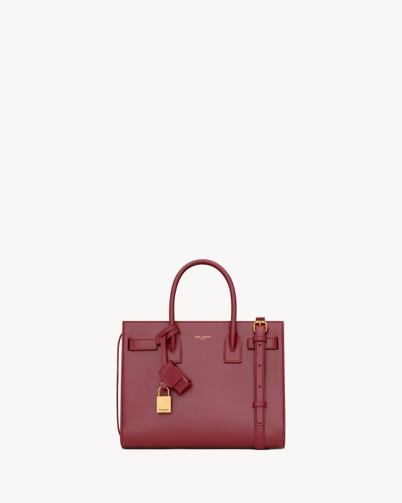 SAC DE JOUR BABY光滑皮革手袋
