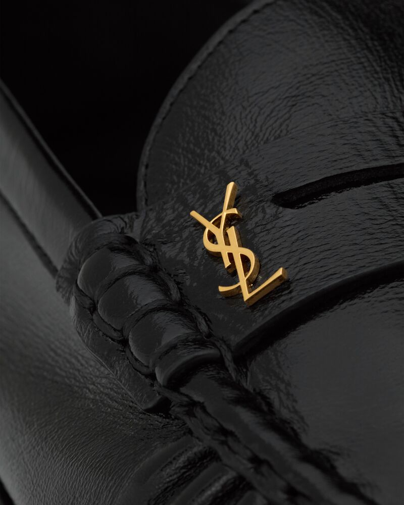 LE LOAFER可折叠光滑皮革乐福鞋