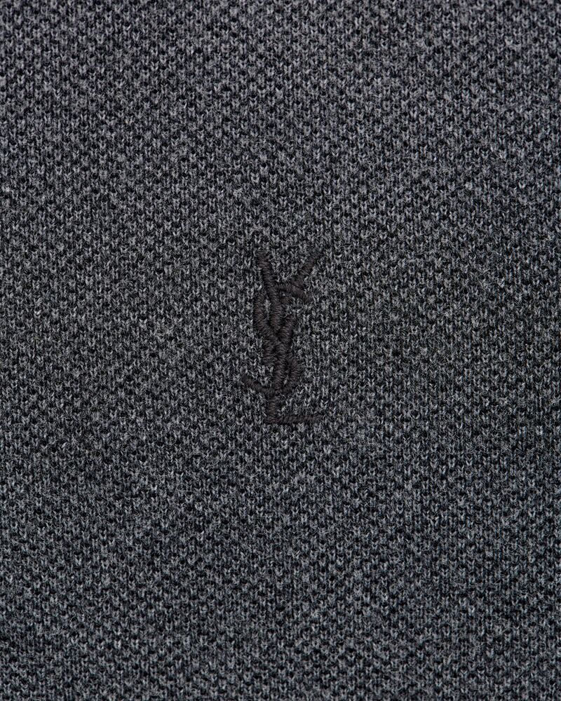 CASSANDRE珠地棉混纺polo衫