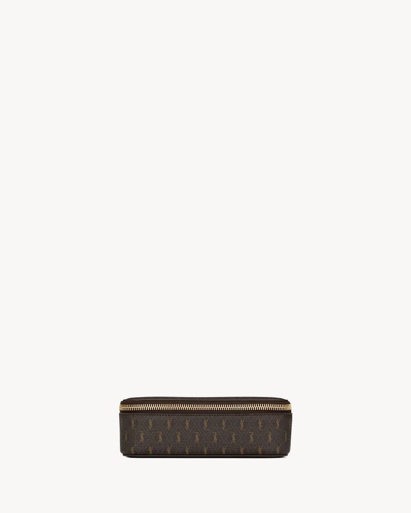 栗色LE MONOGRAMME小型珠宝盒