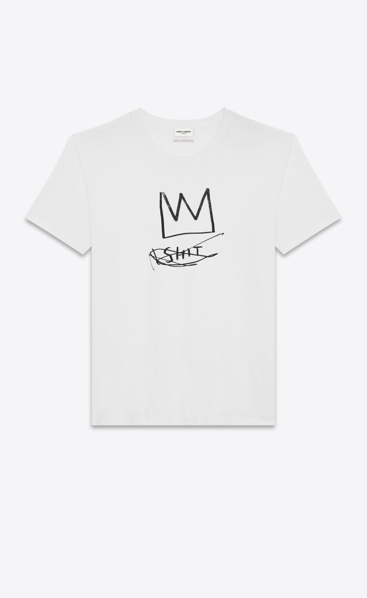 Jean-Michel Basquiat "crown" t-shirt