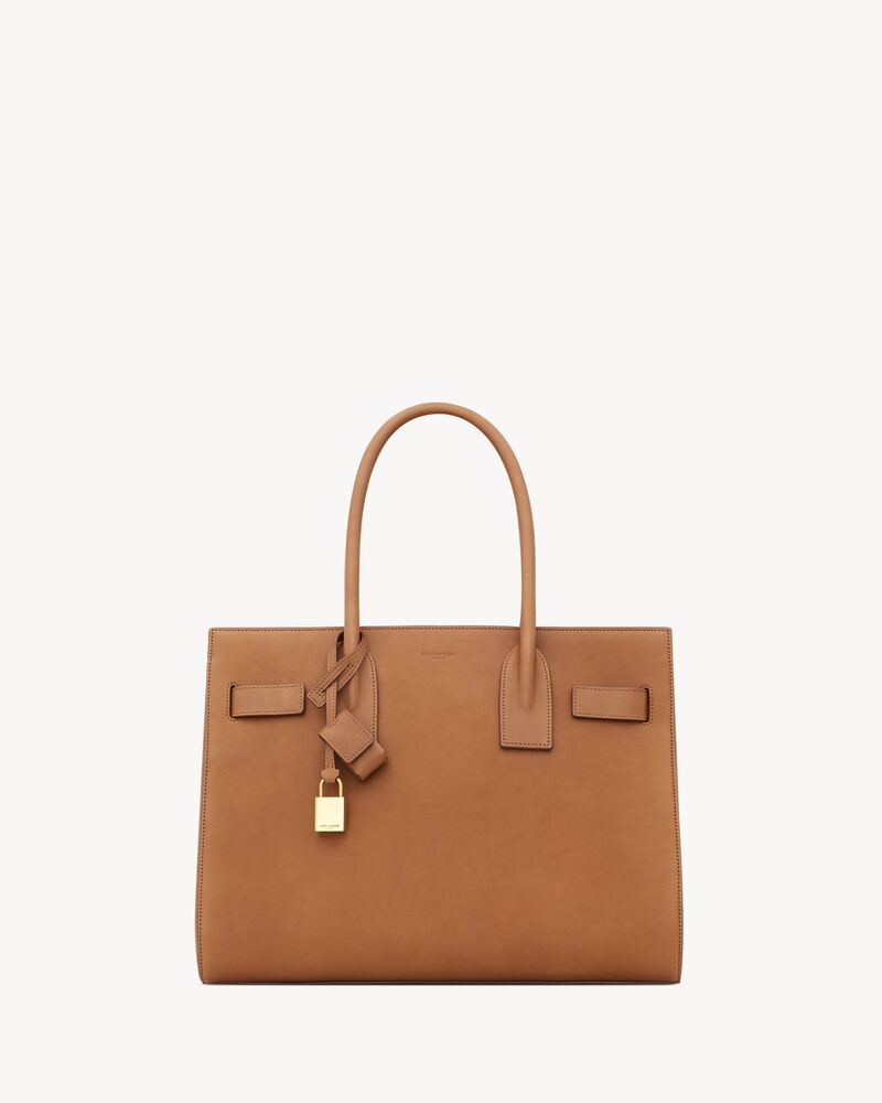 SAC DE JOUR号柔软皮革手袋 - LARGE