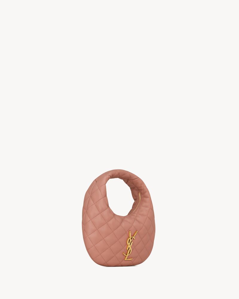 ICARINO绗缝纳帕皮革手袋