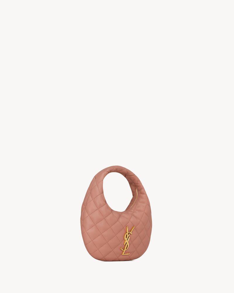 ICARINO绗缝纳帕皮革手袋