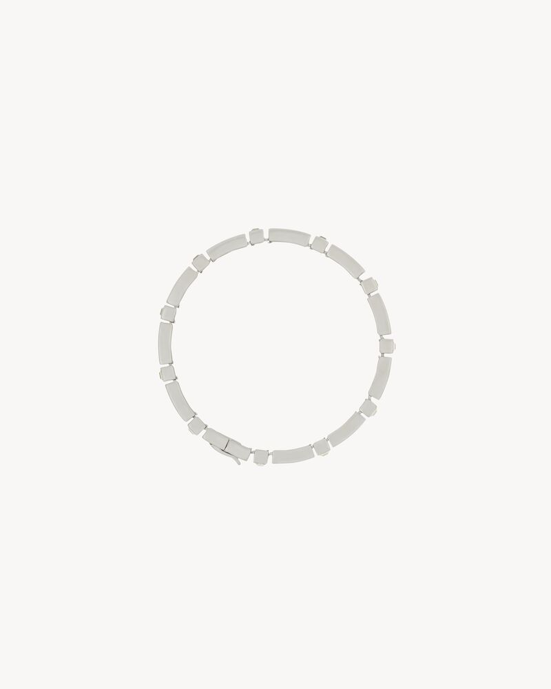 仿水晶条金属手链