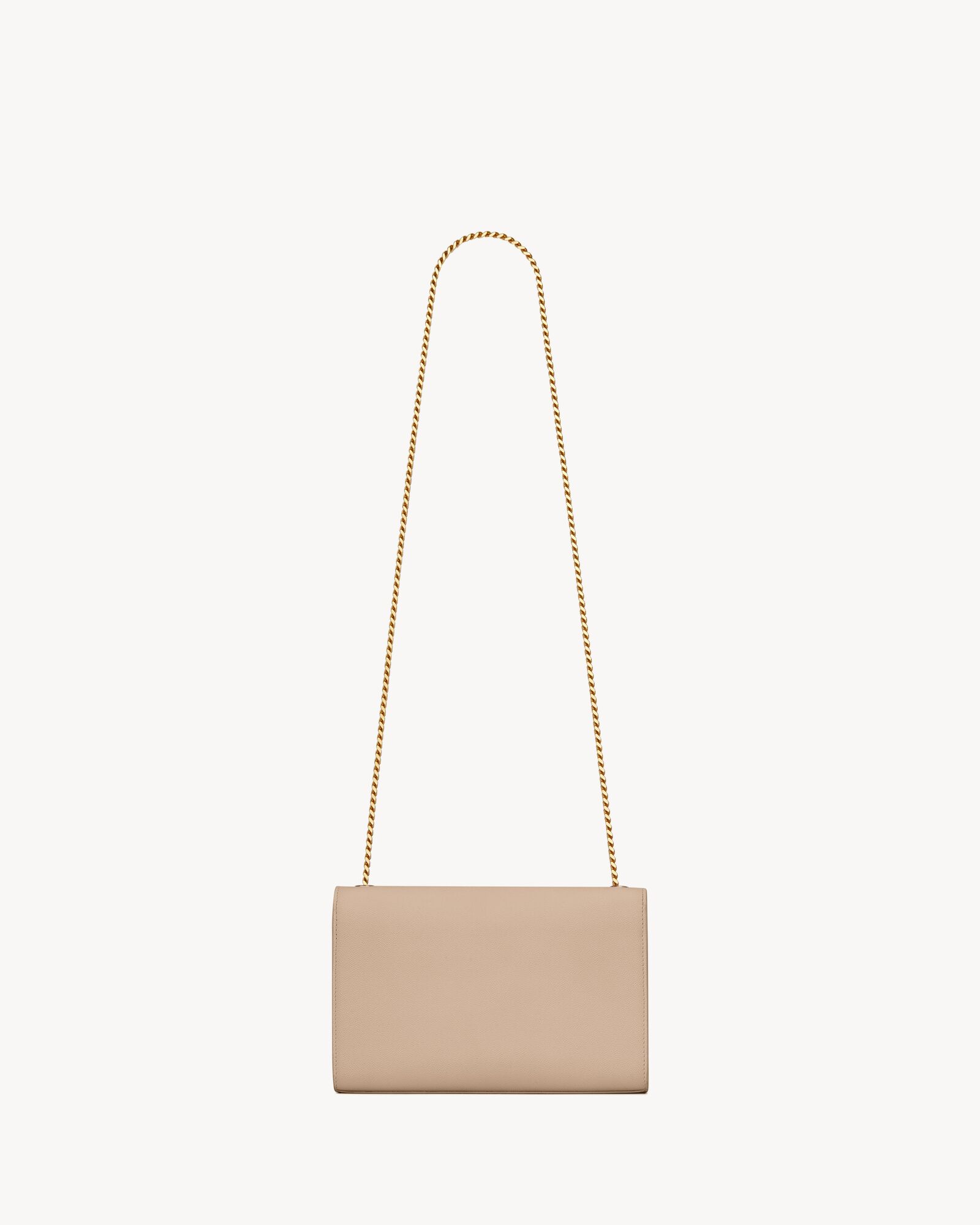 KATE中号粒面皮革手袋
