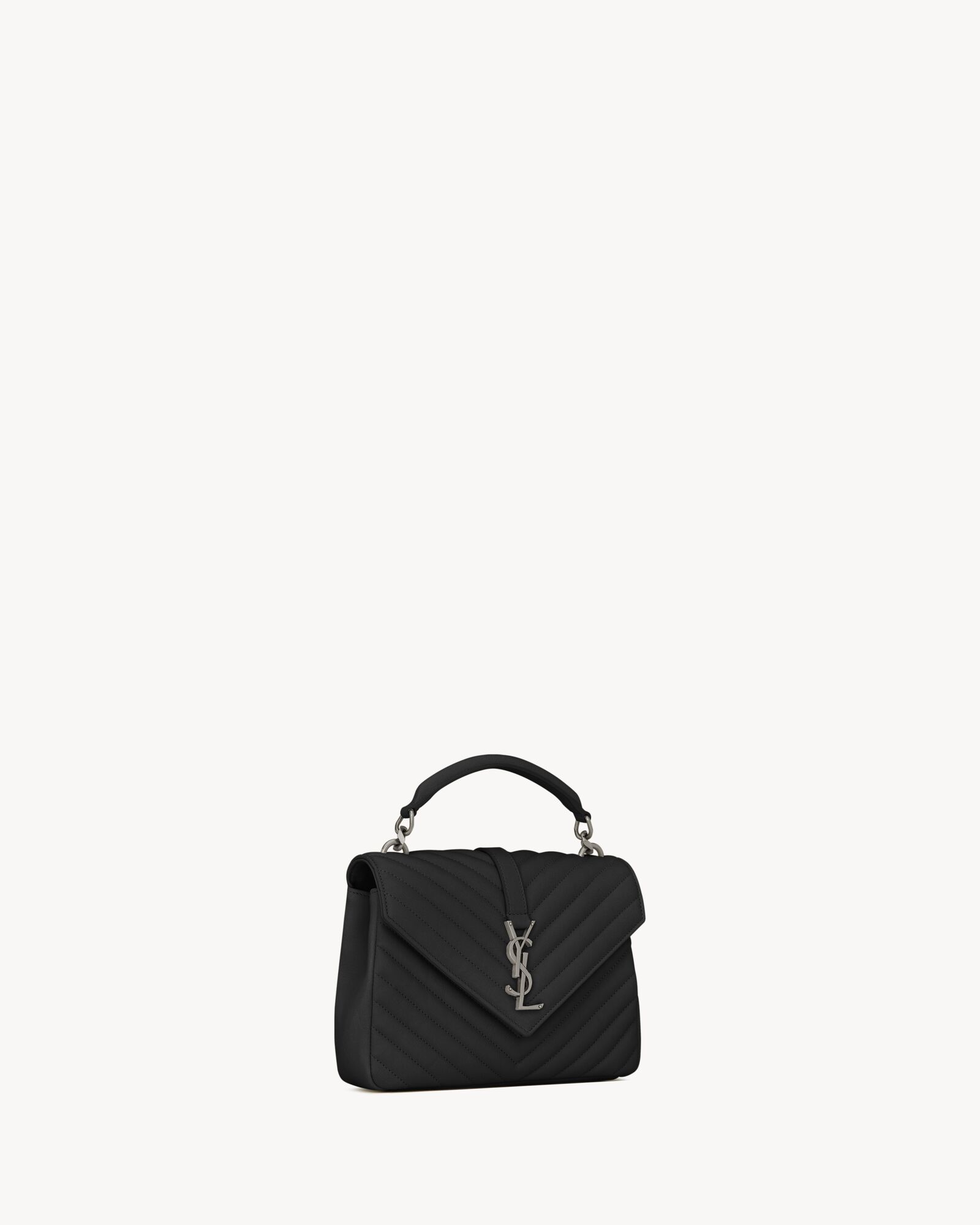 COLLÈGE中号绗缝皮革手袋