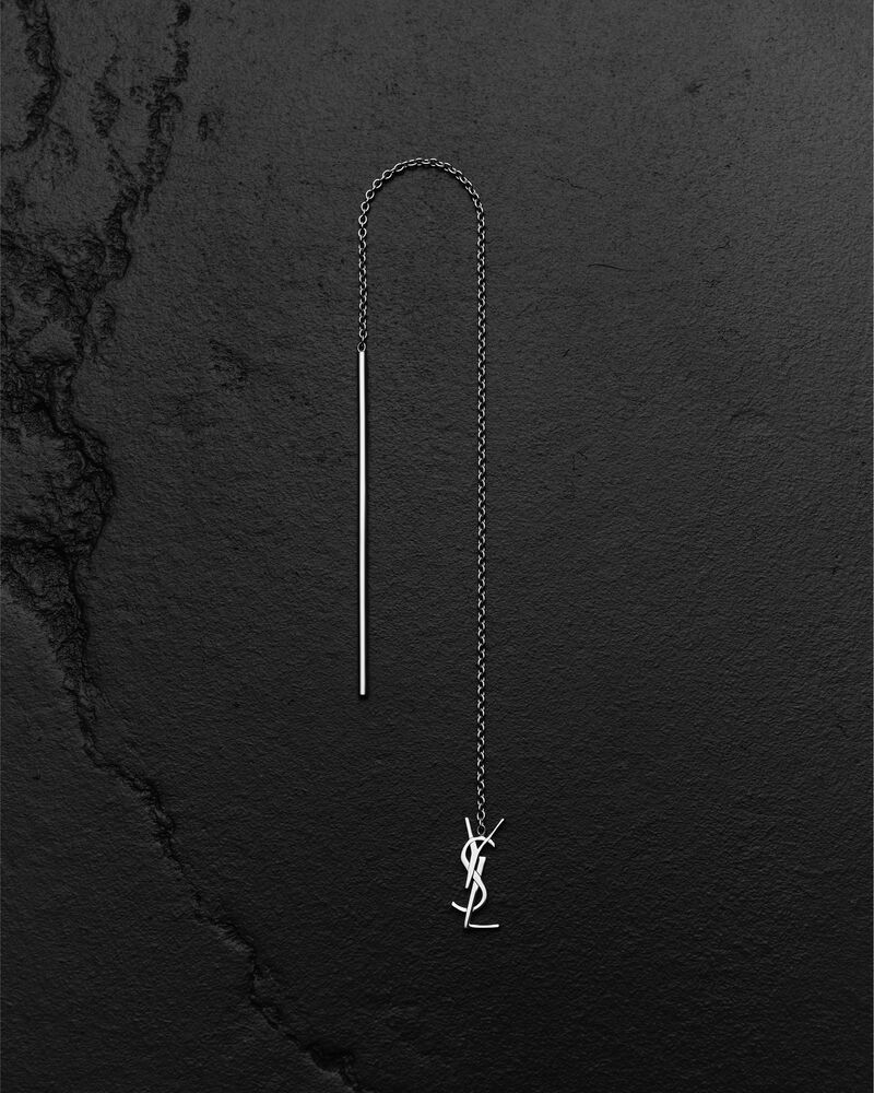 Le CASSANDRE 白18K金吊坠耳环