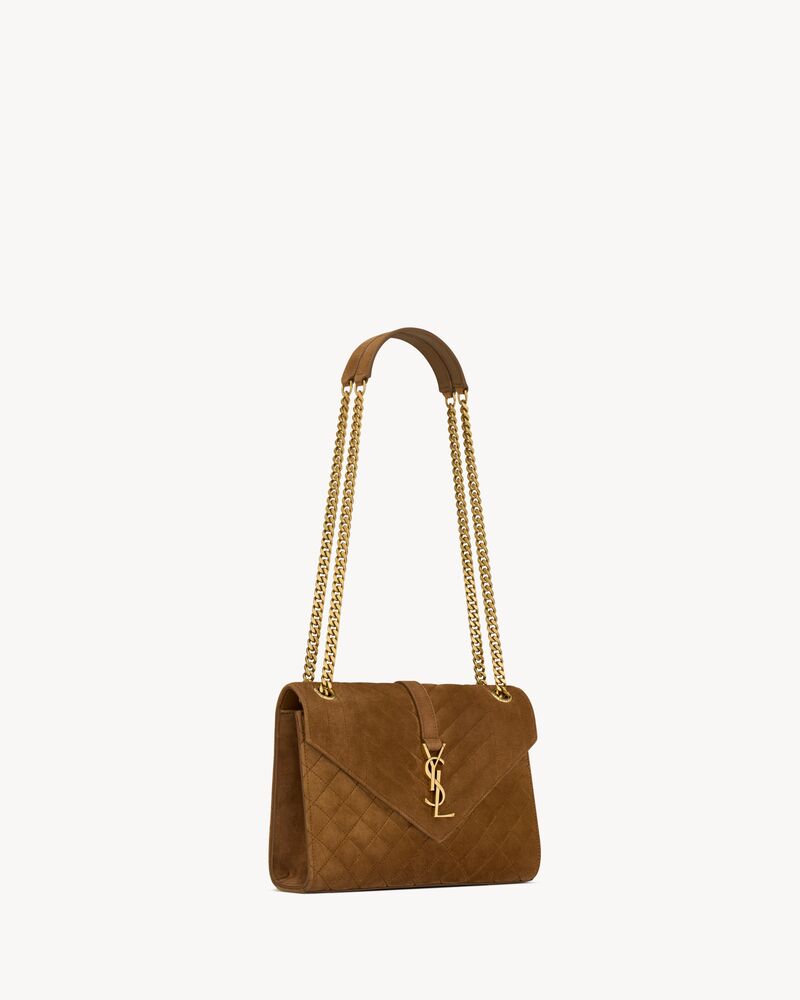 ENVELOPE中号绒面革手袋