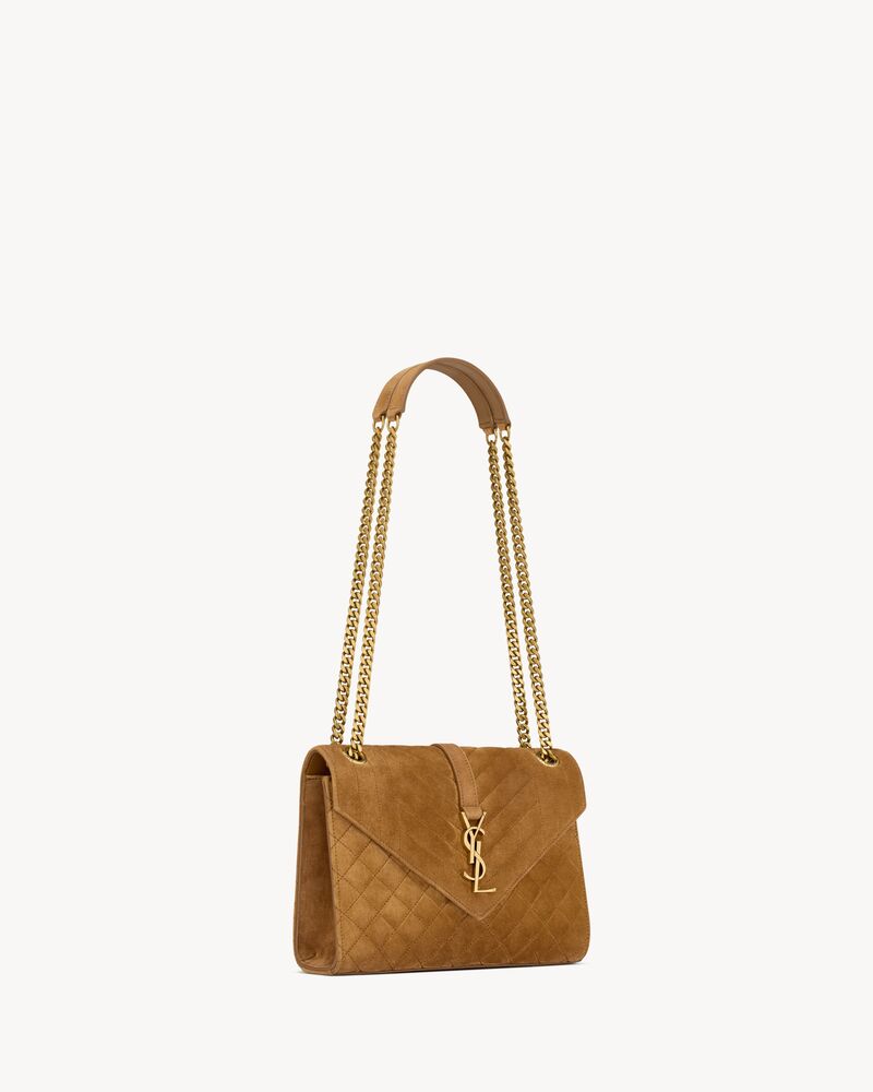 ENVELOPE中号绒面革手袋