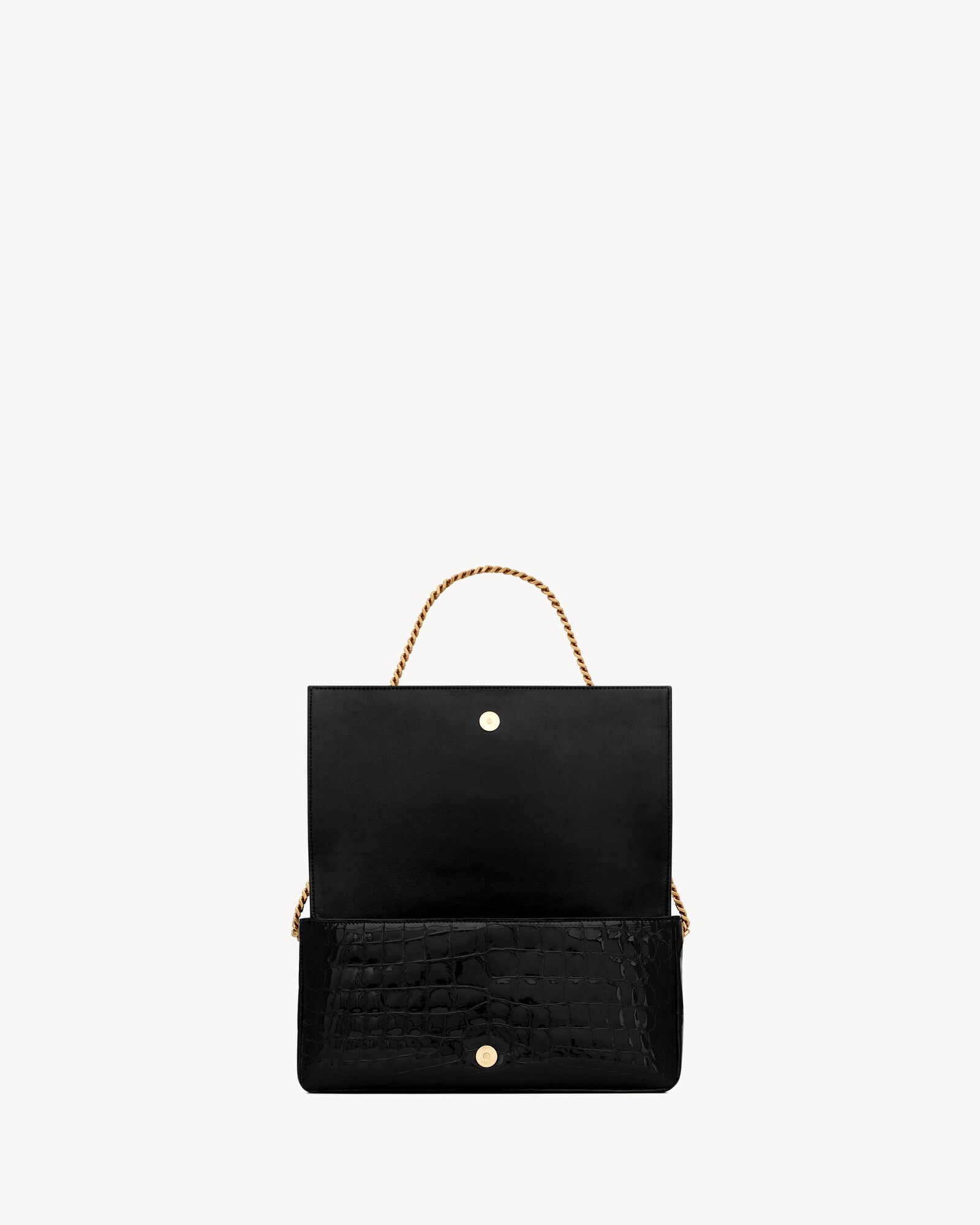 圣罗兰kate 99鳄鱼纹压印皮革链条包 _saint laurent圣罗兰官方网站