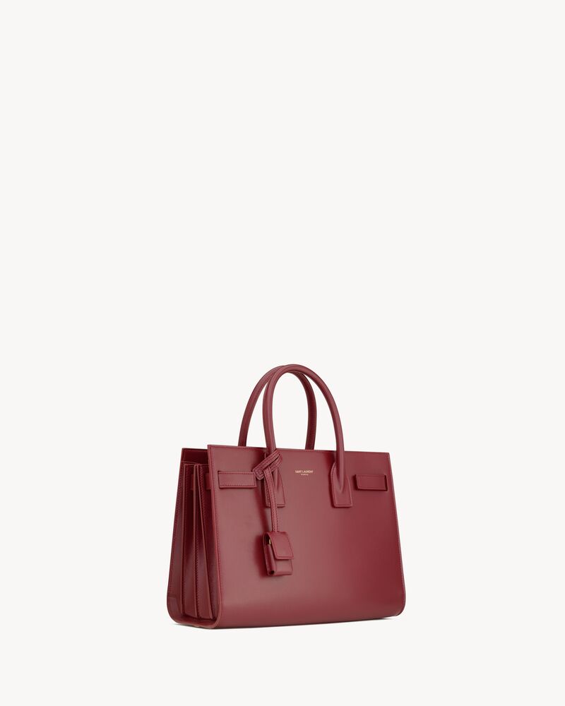 SAC DE JOUR BABY光滑皮革手袋